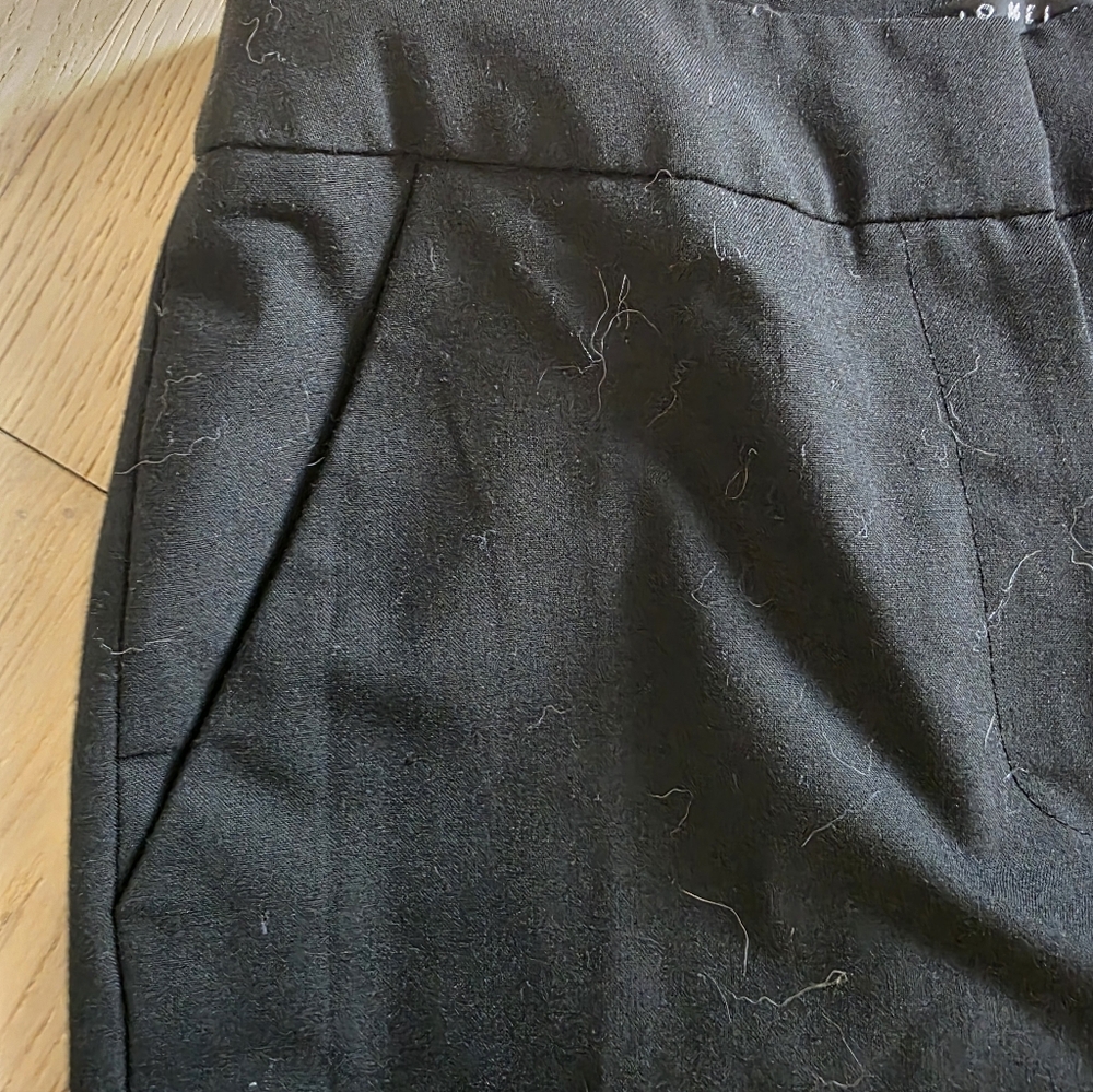 ANTONIO MELANI Black Flare Pants - Picture 3 of 3